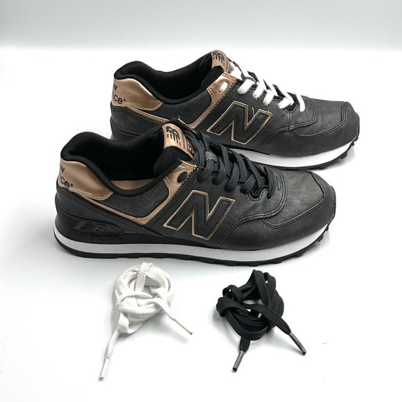 New Balance Shoes - New Balance 574 'Precious Metals Sneakers'  - Size: 7.5 - LIKE NEW